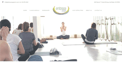 Desktop Screenshot of embraceyogamarin.com